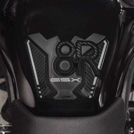 Protecteur de réservoir 3D en gel adhésif compatible avec Suzuki GSX-8R
