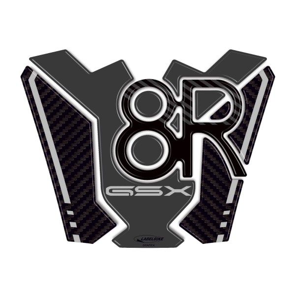 Protecteur de réservoir 3D en gel adhésif compatible avec Suzuki GSX-8R