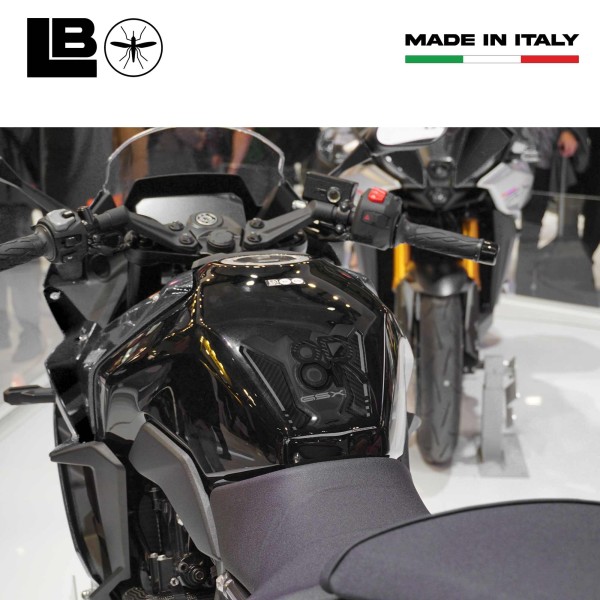 Protecteur de réservoir 3D en gel adhésif compatible avec Suzuki GSX-8R