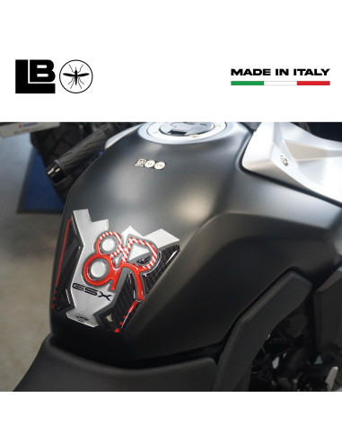 Adhesive Gel 3D Tank Protector Motorcycle compatible with Suzuki GSX-8R