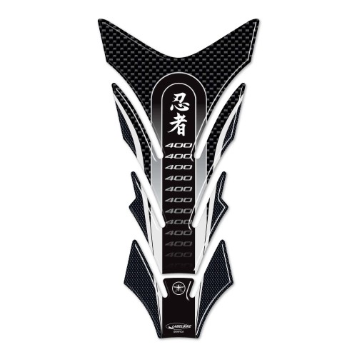 Protection de réservoir 3D compatible avec la MOTORCYCLE KAWASAKI NINJA 400 2