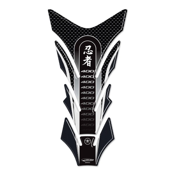 PROTEZIONE serbatoio PARASERBATOIO 3D compatibile per MOTO KAWASAKI NINJA 400