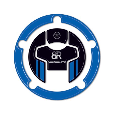 Protezione tappo serbatoio moto Adesivo Gel 3D compatibile con Suzuki GSX-8R