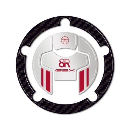Protezione tappo serbatoio moto Adesivo Gel 3D compatibile con Suzuki GSX-8R