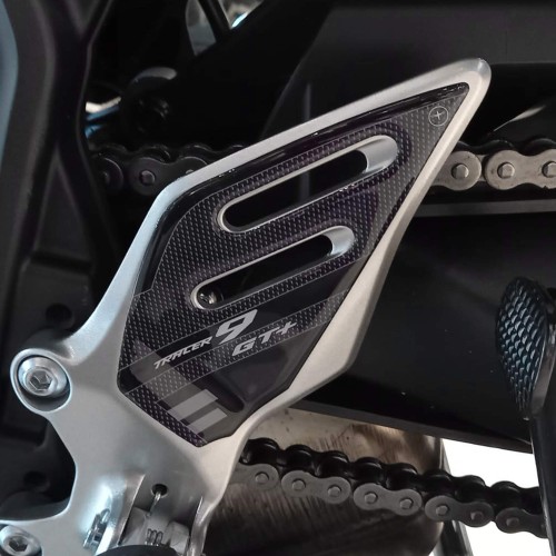 Adesivi 3D Protezioni Battitacco moto compatibili con Yamaha Tracer 9 GT+
