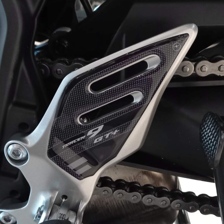 Adesivi 3D Protezioni Battitacco moto compatibili con Yamaha Tracer 9 GT+