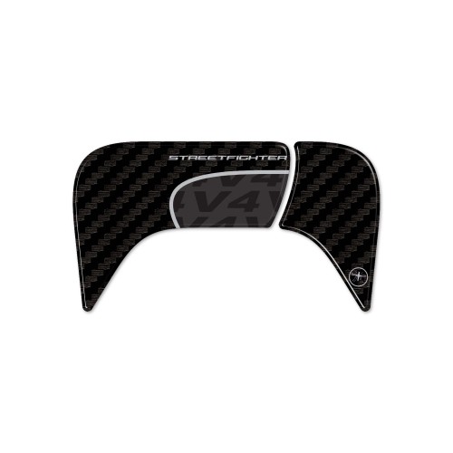 Autocollant 3D de protection de la zone des touches compatible avec Ducati Streetfighter V4 2023-4 2