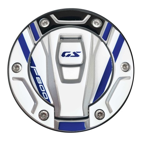 Adesivo 3D protezione tappo serbatoio moto compatibile con BMW F800 GS 2024