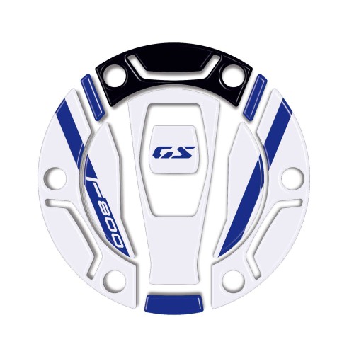 Adesivo 3D protezione tappo serbatoio moto compatibile con BMW F800 GS 2024 2