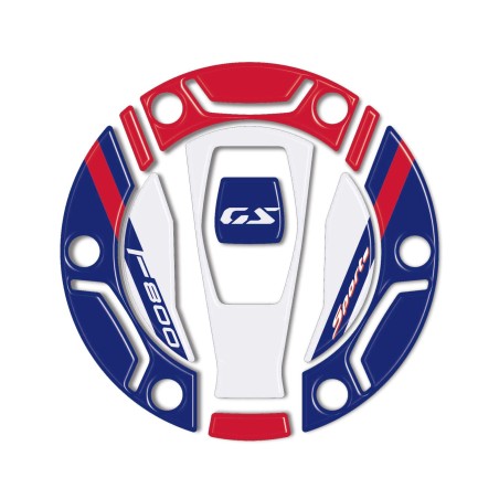 Adesivo 3D protezione tappo serbatoio moto compatibile con BMW F800 GS 2024