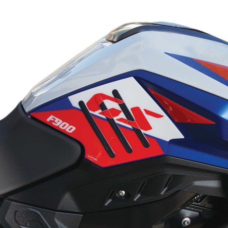 Adesivi 3D Protezioni Laterali Serbatoio moto compatibile con BMW F900 GS 2024