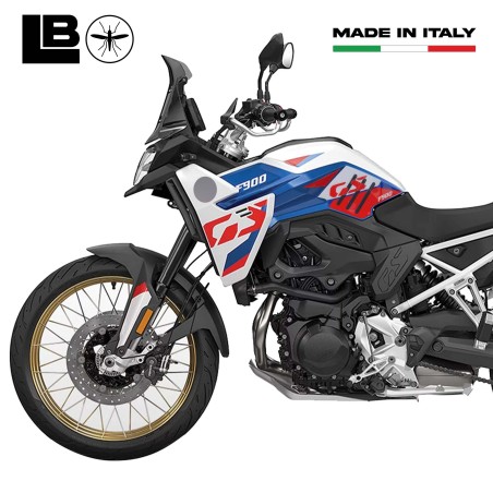 Adesivi 3D Protezioni Laterali Serbatoio moto compatibile con BMW F900 GS 2024