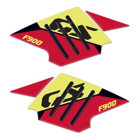 Stickers 3D Motorcycle Tank Side Protectors compatible with BMW F900 GS 2024