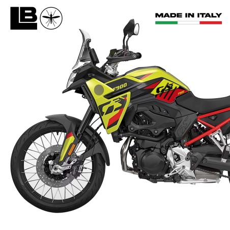 Pegatinas 3D Protectores laterales del tanque de la motocicleta compatible con BMW F900 GS 2024