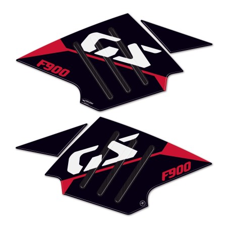 Stickers 3D Motorcycle Tank Side Protectors compatible with BMW F900 GS 2024