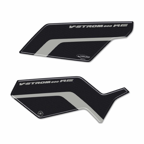 3D Stickers compatible with Suzuki V-Strom 800RE Motorcycle Heel Protectors