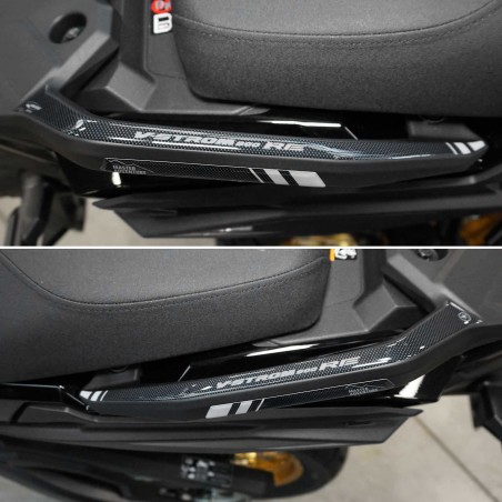 Adesivi 3D compatibili con Suzuki V-Strom 800RE Protezioni maniglie passeggero