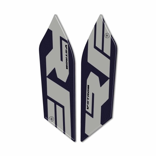 Adesivi Gel 3D compatibili con Suzuki V-Strom 800RE Protezioni Parasteli moto 2