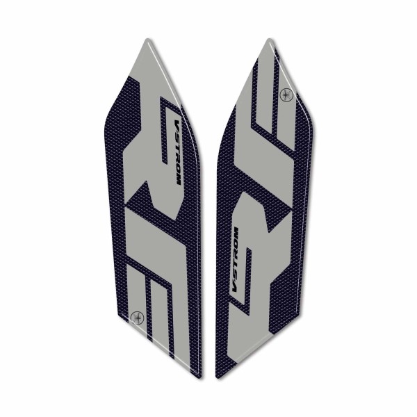 3D Gel Aufkleber kompatibel mit Suzuki V-Strom 800RE Protektoren Motorrad Vorbau Schutzbleche