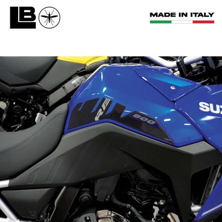 Stickers 3D compatibles avec les protections latérales de réservoir Suzuki V-Strom 800RE