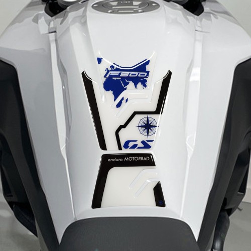 Paraserbatoio Adesivo 3D protezione serbatoio compatibile con BMW F800 GS 2024