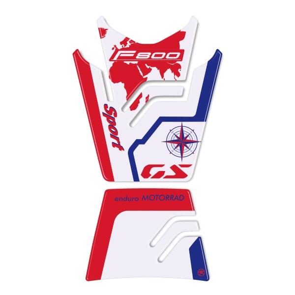 Paraserbatoio Adesivo 3D protezione serbatoio compatibile con BMW F800 GS 2024
