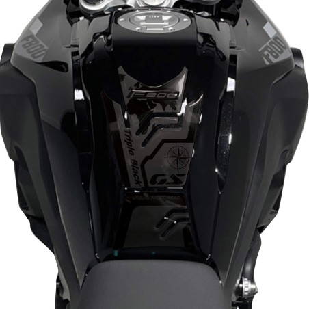 Paraserbatoio Adesivo 3D protezione serbatoio compatibile con BMW F800 GS 2024