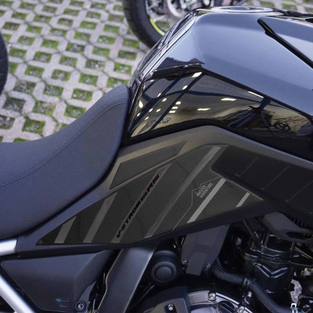 3D Stickers compatible with Suzuki V-Strom 800RE Motorcycle underseat protectors