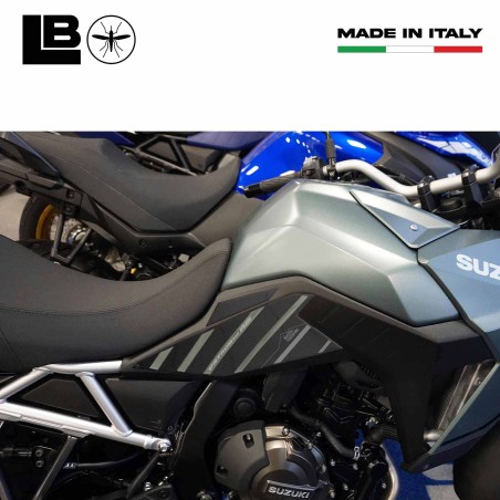 3D Stickers compatible with Suzuki V-Strom 800RE Motorcycle underseat protectors