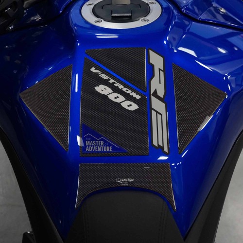 Paraserbatoio Adesivo 3D compatibile con Suzuki V-Strom 800RE Protezione moto