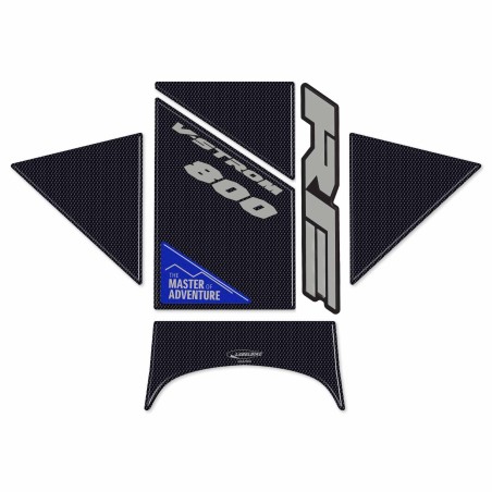 Paraserbatoio Adesivo 3D compatibile con Suzuki V-Strom 800RE Protezione moto