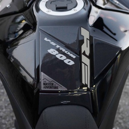 Paraserbatoio Adesivo 3D compatibile con Suzuki V-Strom 800RE Protezione moto