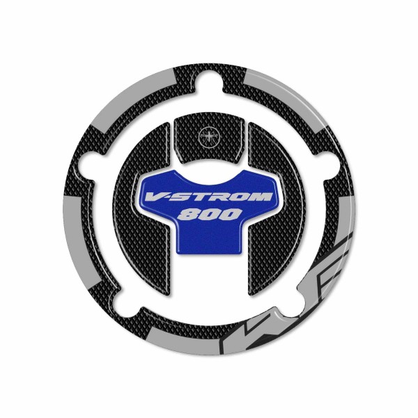 3D sticker compatible with Suzuki V-Strom 800RE Tank cap protection motorbike