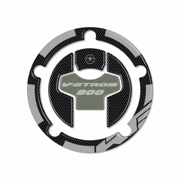 3D sticker compatible with Suzuki V-Strom 800RE Tank cap protection motorbike