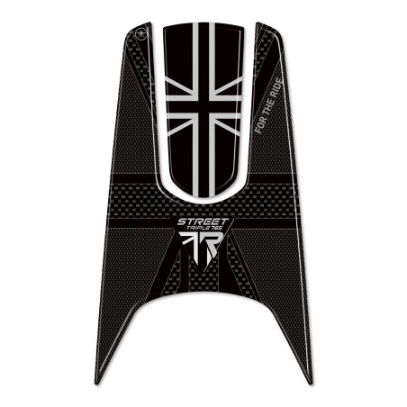 Adesivo Sopraserbatoio moto compatibile con Triumph Street Triple 765 R 2023-24