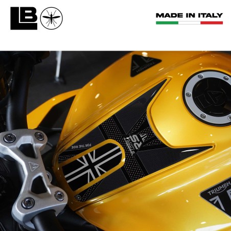 Sopraserbatoio 3D moto compatibile con Triumph Street Triple 765 RS 2023-2024