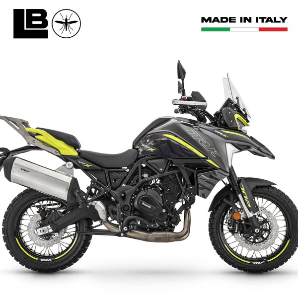 Pegatinas 3D Protectores laterales de depósito de moto compatibles con Benelli TRK 702X