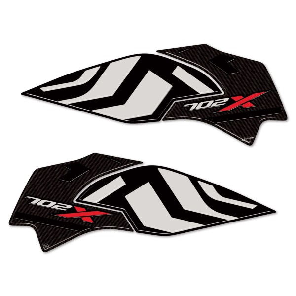 Stickers 3D Protections latérales de réservoir de moto compatibles avec Benelli TRK 702X