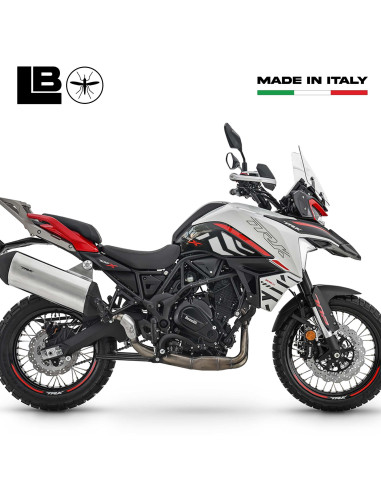 Stickers 3D Protections latérales de réservoir de moto compatibles avec Benelli TRK 702X