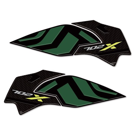 Stickers 3D Motorcycle Tank Side Protectors compatible with Benelli TRK 702X