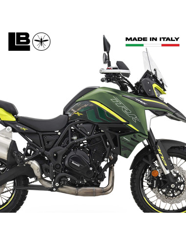 Aufkleber 3D Motorradtank Seitenschutz kompatibel mit Benelli TRK 702X