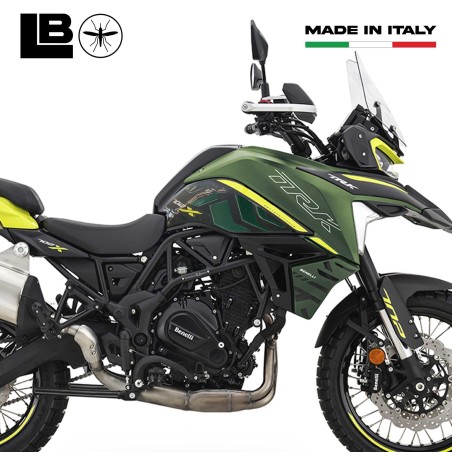 Stickers 3D Motorcycle Tank Side Protectors compatible with Benelli TRK 702X