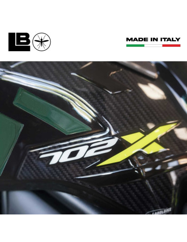 Stickers 3D Protections latérales de réservoir de moto compatibles avec Benelli TRK 702X