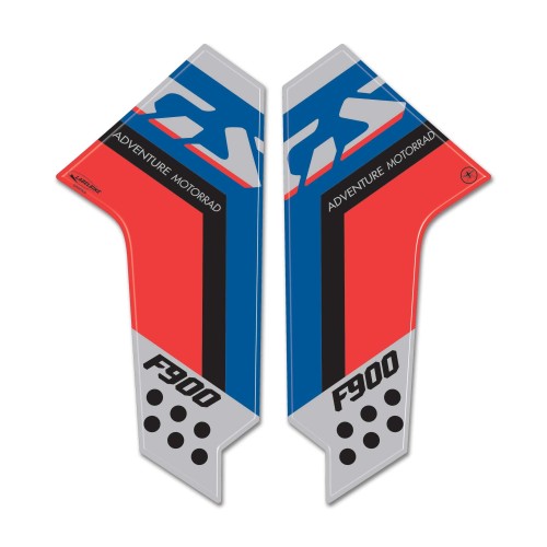 Adesivi 3D Parasteli Parafango moto compatibili con BMW F 900 GS Adventure 2024 2