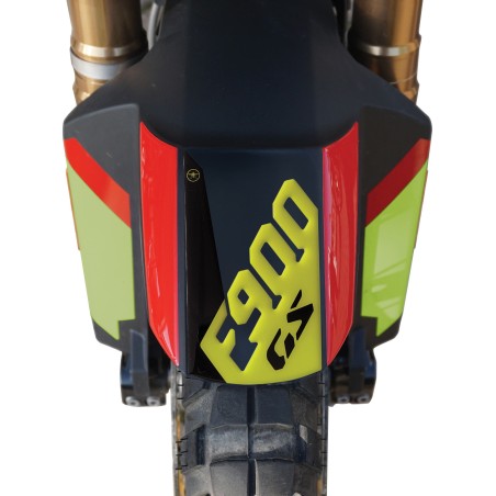 Adesivi Resina Gel 3D Parafango Centrale moto compatibili con BMW F900 GS 2024