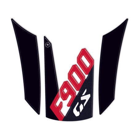 Adesivi Resina Gel 3D Parafango Centrale moto compatibili con BMW F900 GS 2024