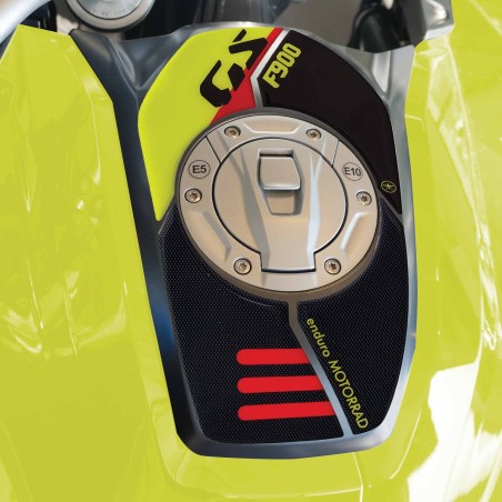 Klebender 3D Tankschutzaufkleber kompatibel mit BMW F900 GS 2024