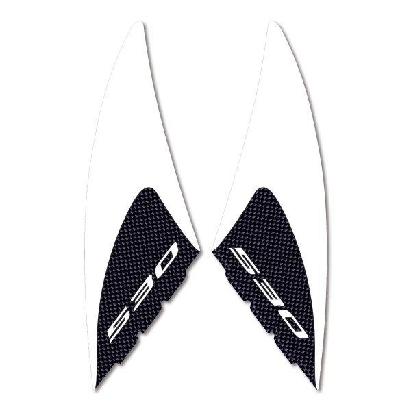 Kit 2 RESIN TMAX 530 Aufkleber 3D GRAFFI PROTECTION YAMAHA 2012-2016