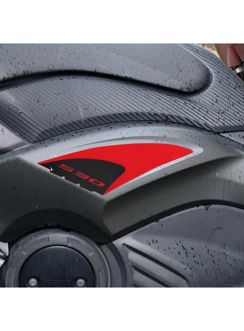 Kit 2 RESIN TMAX 530 Stickers 3D GRAFFI PROTECTION YAMAHA 2012-2016