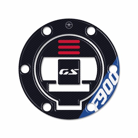 Protezione Tappo Serbatoio moto adesivo 3D compatibile con BMW F900 GS 2024